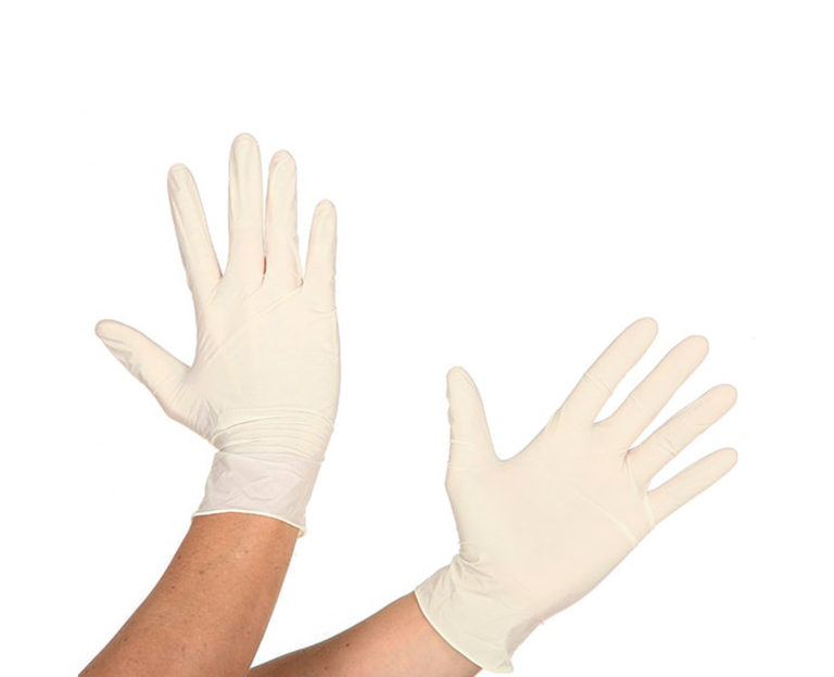 Guantes Desechables De Látex Pack Ahorro 100 Uds La Ropa De Trabajo Seguridad Laboral