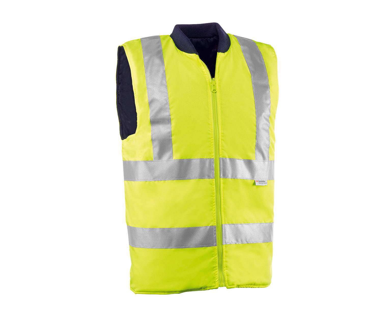 Chaleco Alta Visibilidad Reversible Juba Reflex Hv708 La Ropa De Trabajo Seguridad Laboral 0709